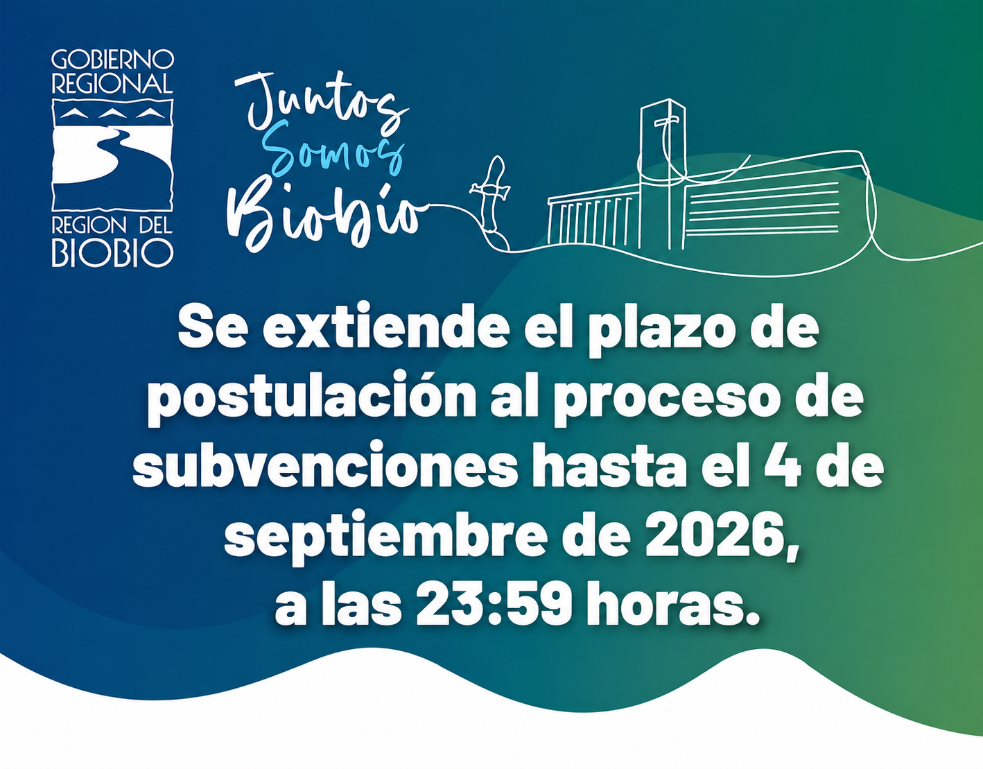 Extensión del plazo de postulación a subvenciones